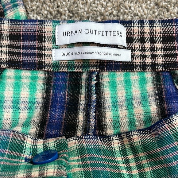 Urban Outfitters high waisted Plaid Pants size 0 US/ UK 4 - Picture 2 of 5
